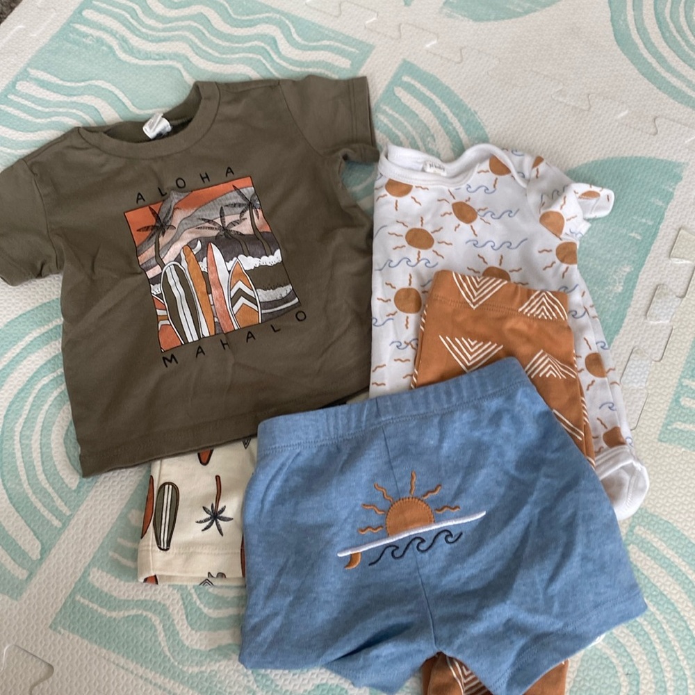 pl baby 9 month summer sets